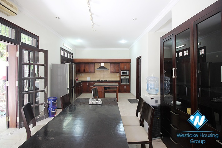A huge villa with large terrace for rent in Ciputra D Block